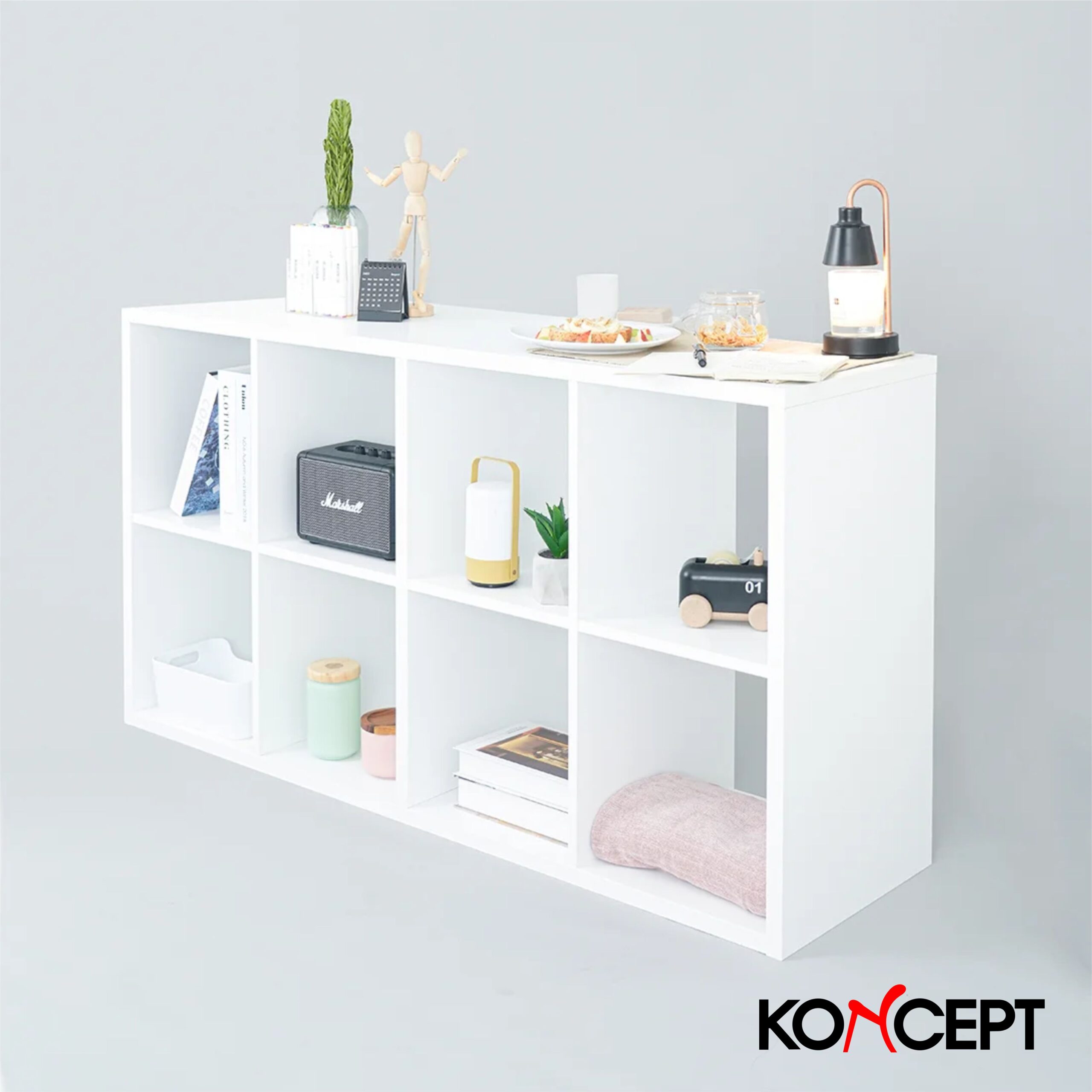 KC-PLAY WOKES CABINET SHELF BS140 WHITE 01
